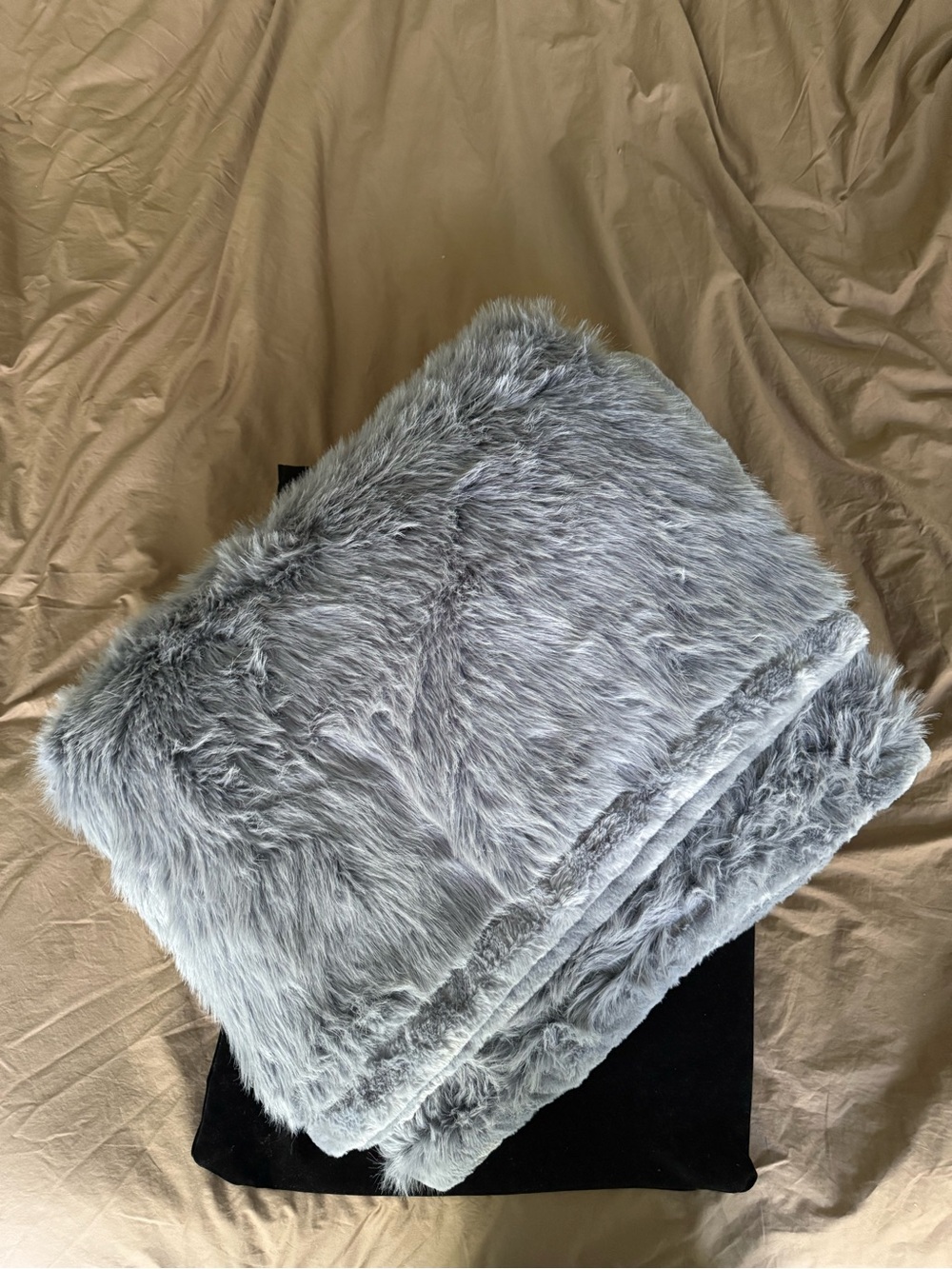 SLEEP, By SĀNTI Plush Couch WÛLF Blanket